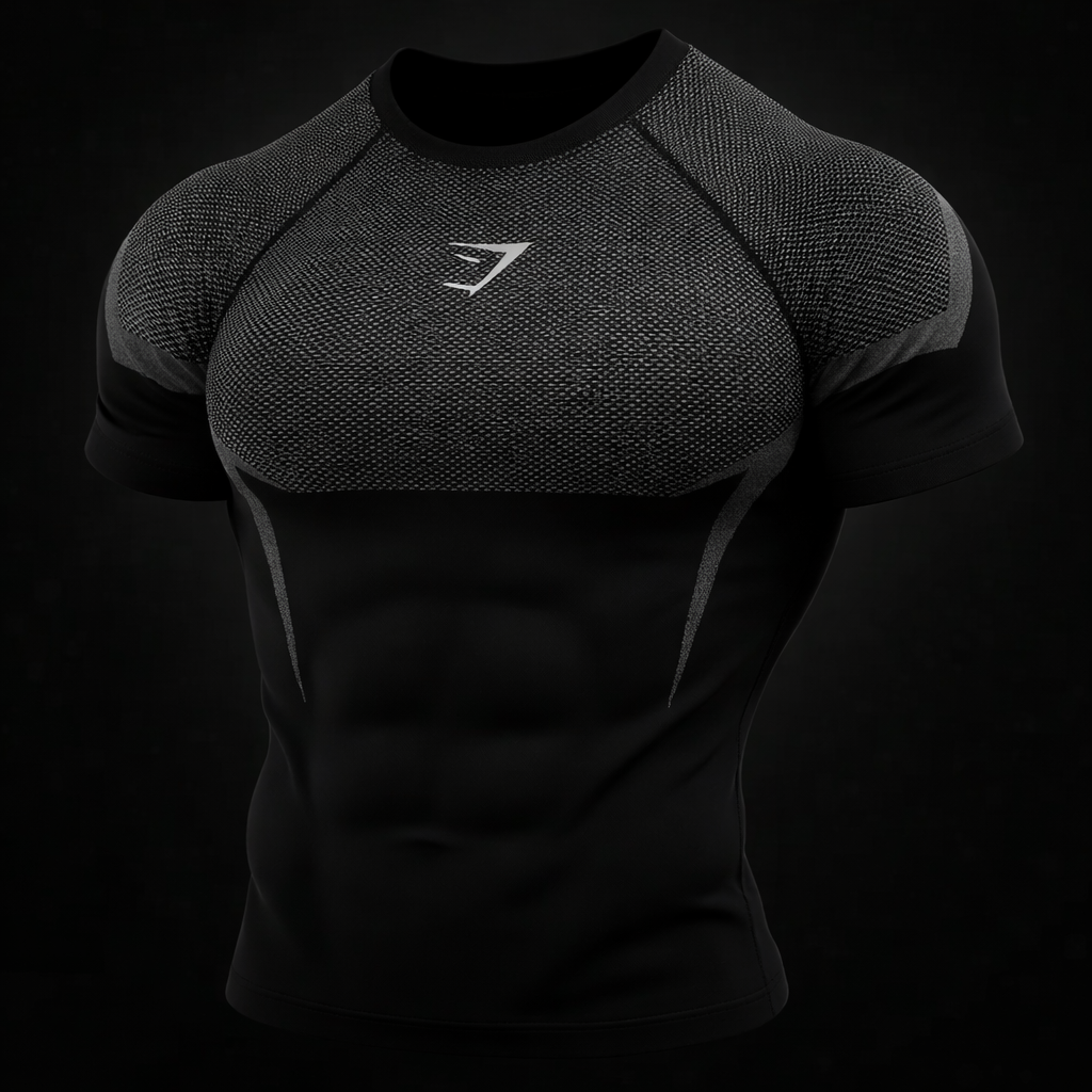ONYX 5.0 GREY Short Sleeve Compression
