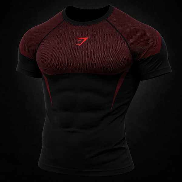 ONYX 5.0 RED Short Sleeve Compression
