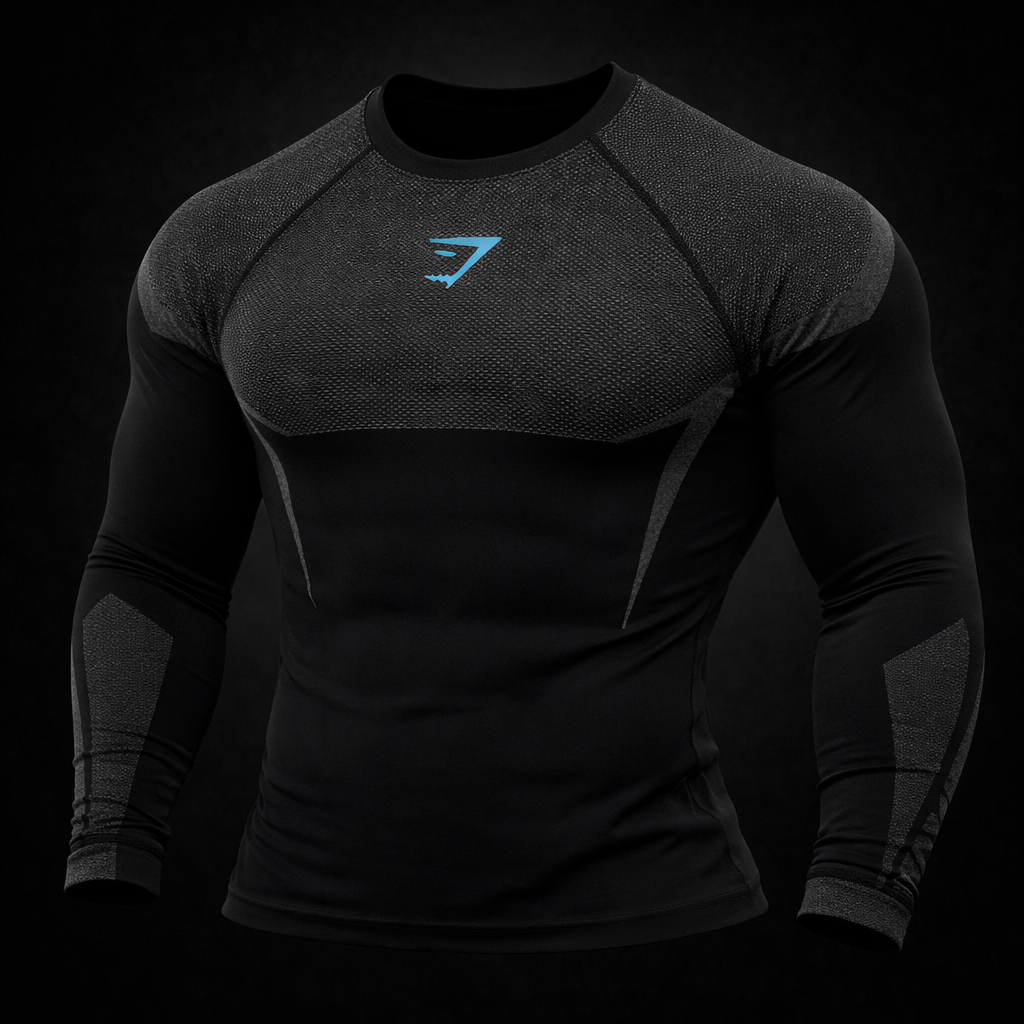 ONYX 5.0 BLUE Long Sleeve Compression