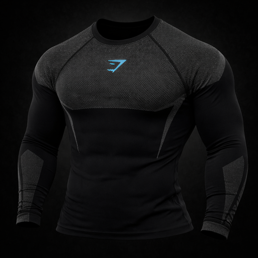 ONYX 5.0 BLUE Long Sleeve Compression
