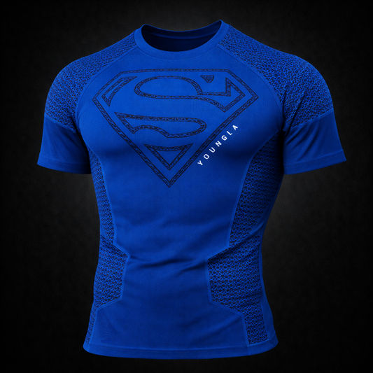 YOUNGLA SUPERMAN BLUE COMPRESSION